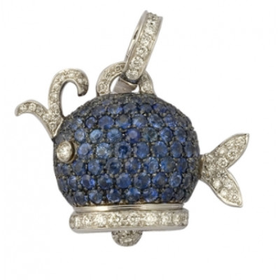 Ciondolo Campanella Balena