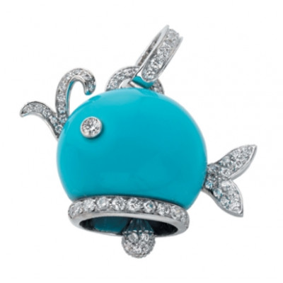 Ciondolo Campanella Balena