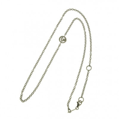 Collana in oro bianco