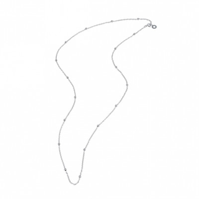 Collana in oro bianco