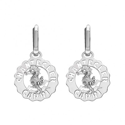 Orecchini mini Logo Cavalluccio in argento