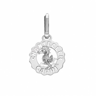 Mono orecchino Mini Logo Cavalluccio in argento