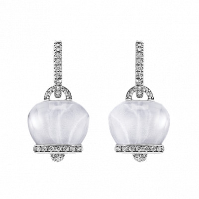 Orecchini Campanelle Rock Crystal