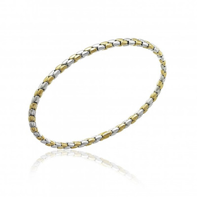 Bracciale Stretch Spring bicolore