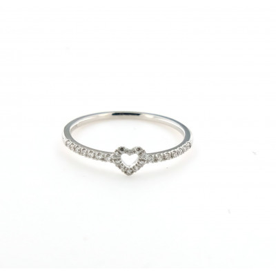 Anello Tiny Cuore Diamanti