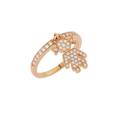 Anello Easy Bimba Diamanti oro rosa