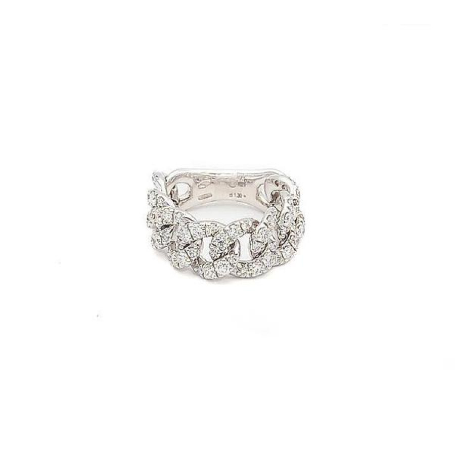 Anello a catena store con brillanti