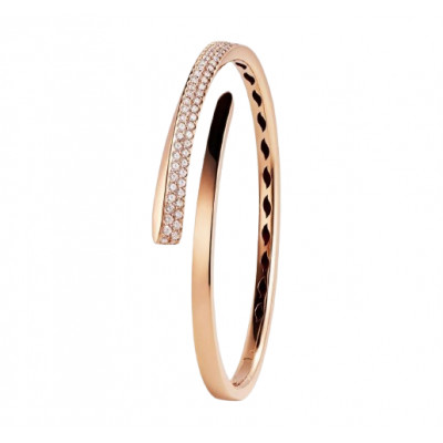 Bracciale Like Collection in oro rosa e diamanti