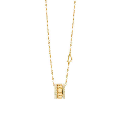 Collana Belle Epoque Reel in oro giallo e diamanti