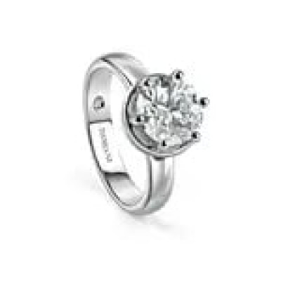 Anello solitario Minou con diamante ct. 1,01 ct. F VS1