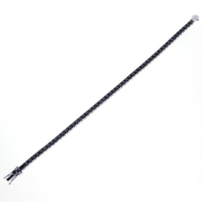 Bracciale tennis Veramore con diamanti black