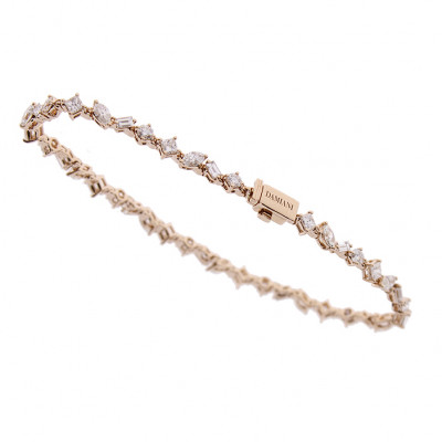 Bracciale Fantasy in oro rosa con diamanti