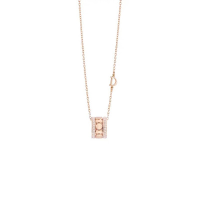 Collana Belle Epoque Reel oro rosa e diamanti