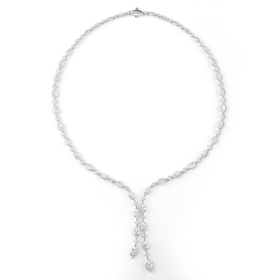 Collana Emozioni in oro bianco e diamanti