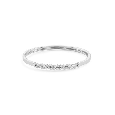 Bracciale Mimosa in oro bianco e diamanti