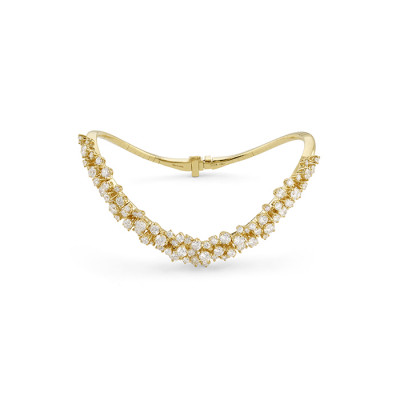 Bracciale Mimosa in oro giallo e diamanti