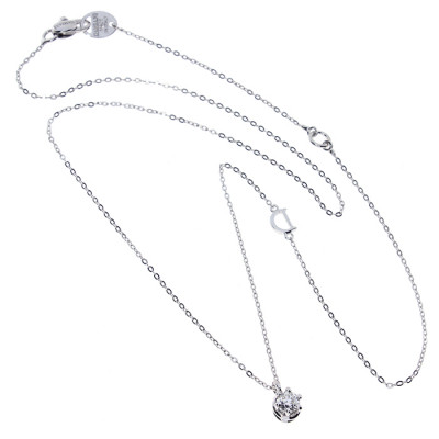 Collana Minou con diamante ct. 0.5 GH VVS