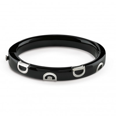 Bracciale in ceramica nera