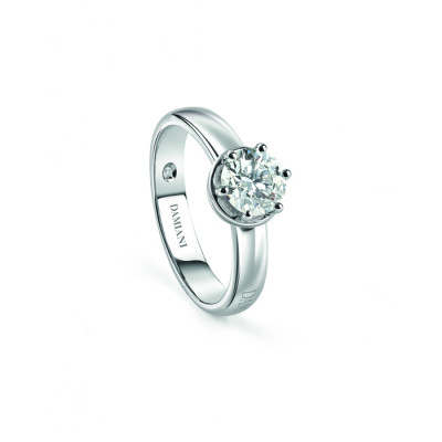 Anello solitario Minou con diamante ct 0,15 G VS