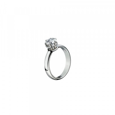 Anello solitario Minou con diamante ct 0,40 G VS2