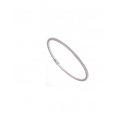 Bracciale Splendore oro bianco e diamanti 0,49 carati