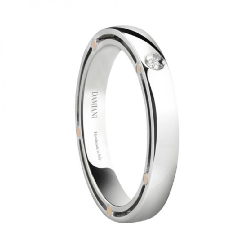 Acciaio Inossidabile Anello Della Fede Nuziale Cubic Zirconia - Foto 3