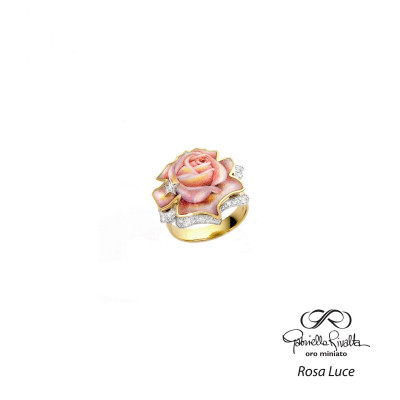 Anello Rosa Luce