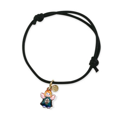 Bracciale con Pendente Angelo Blu