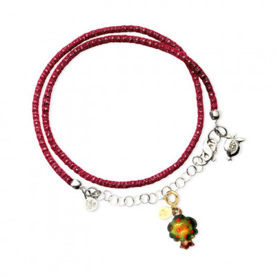 Bracciale con Pendente Albero della Fortuna