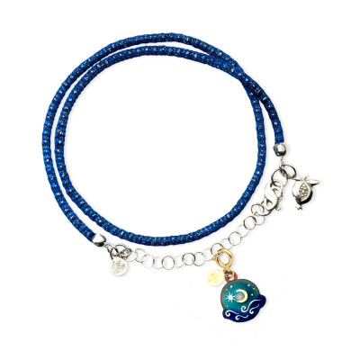 Bracciale con Pendente Mare e Luna