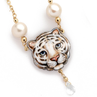 Collana Tigre Bianca