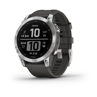 fēnix® 7 Standard Silver e Graphite