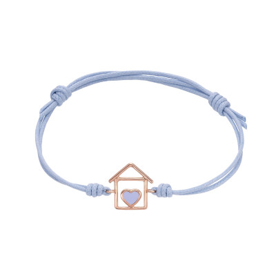 Bracciale Casetta e cuore