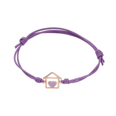 Bracciale Casetta e cuore