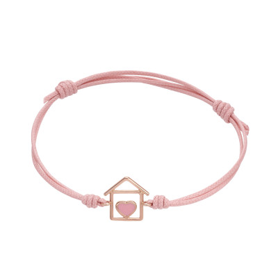 Bracciale Casetta e cuore