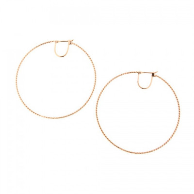 Orecchini Cerchi Intrecciati
