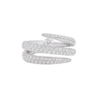 Anello Like Me in oro bianco e diamanti 1,15 ct. G VS