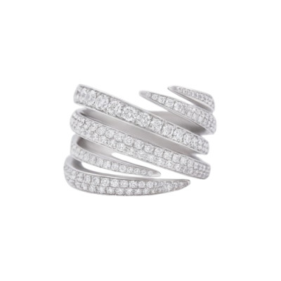 Anello Like Me in oro bianco e diamanti 1,85 ct. G VS
