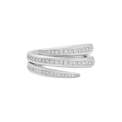 Anello Like Me in oro bianco e diamanti 0,73 ct. FG VS