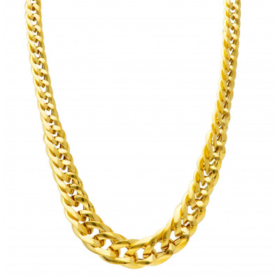 Girocollo in oro giallo maglia catena grumetta 17,30 g