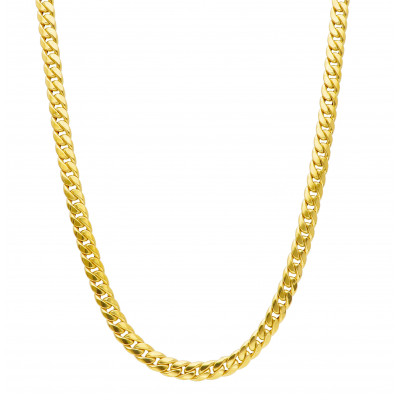 Girocollo in oro giallo maglia catena grumetta 10,70 g