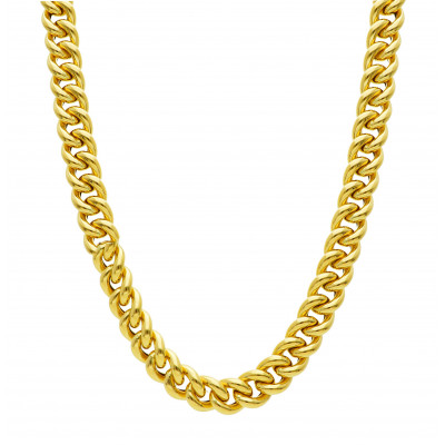 Girocollo in oro giallo maglia catena grumetta 30 g
