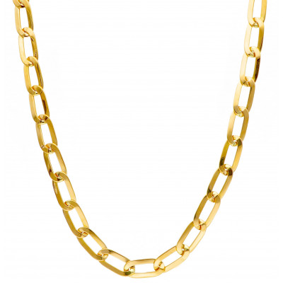 Girocollo in oro giallo maglia catena grumetta 18,50 g