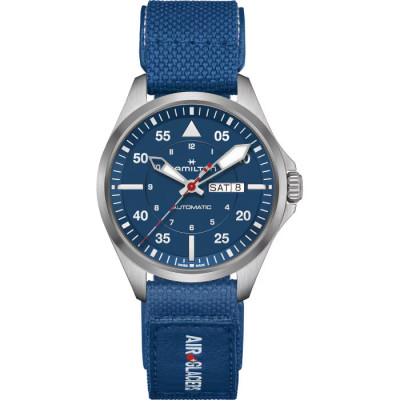 Khaki Aviation Pilot Day Date Auto Air-Glaciers