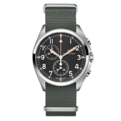 Khaki Aviation Pilot Pioneer Chrono Quartz