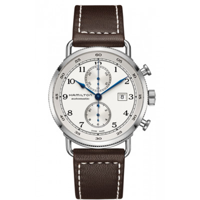 Khaki Navy Pioneer Auto Chrono
