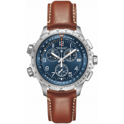 Khaki Aviation X-Wind GMT Chrono Quartz