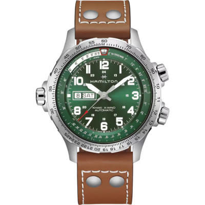 Khaki Aviation X-Wind Day Date