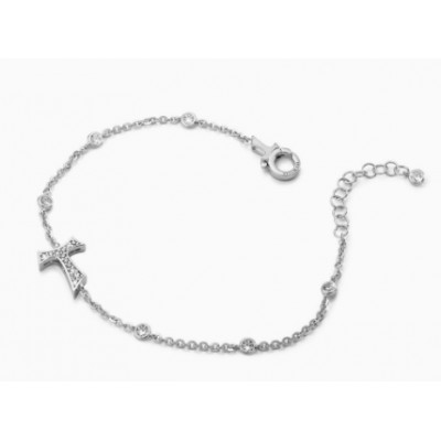 Bracciale Rosario Argento Zirconi