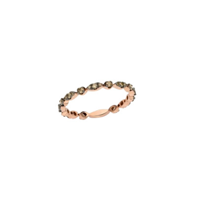 Anello Eternelle diamanti brown